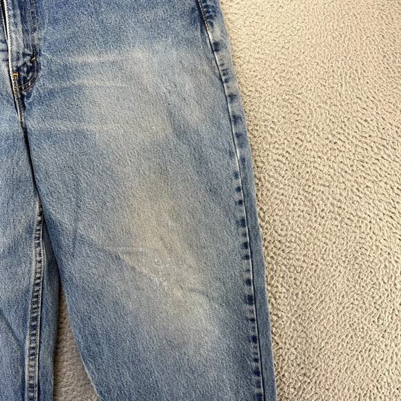 Levi's Jeans Men's 34x30 Blue Denim Straight Red Tab 560 Distressed Faded Work - Picture 5 of 15